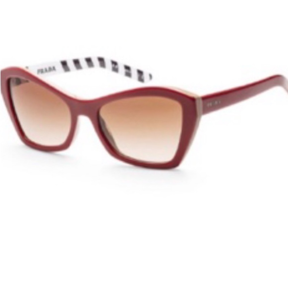 BNWT Prada angular cat eye sunglasses